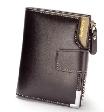 2024 New PU Leather Men Wallets High Quality Zipper Short Desigh Card Holder Male Purse Vintage Coin Holder Men Wallets